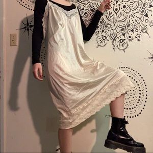Vintage Midi Slip Dress